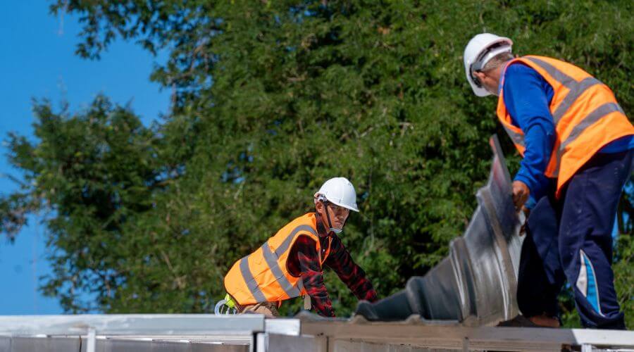 Professional metal roof installation in Toone, TN